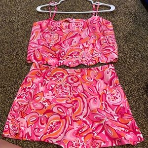 Lily Pulitzer set - shorts and tank top